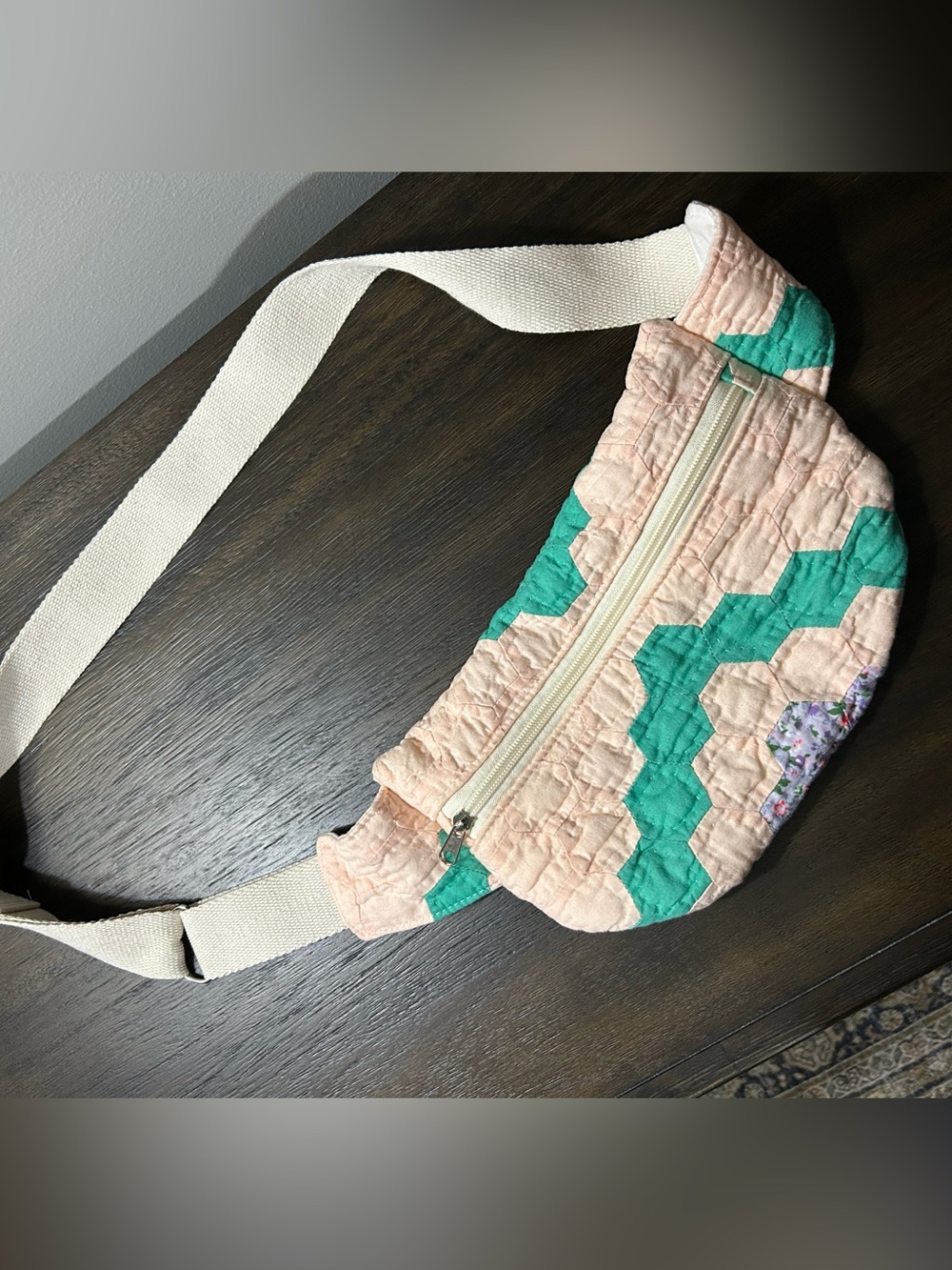 Quilted crossbody purse